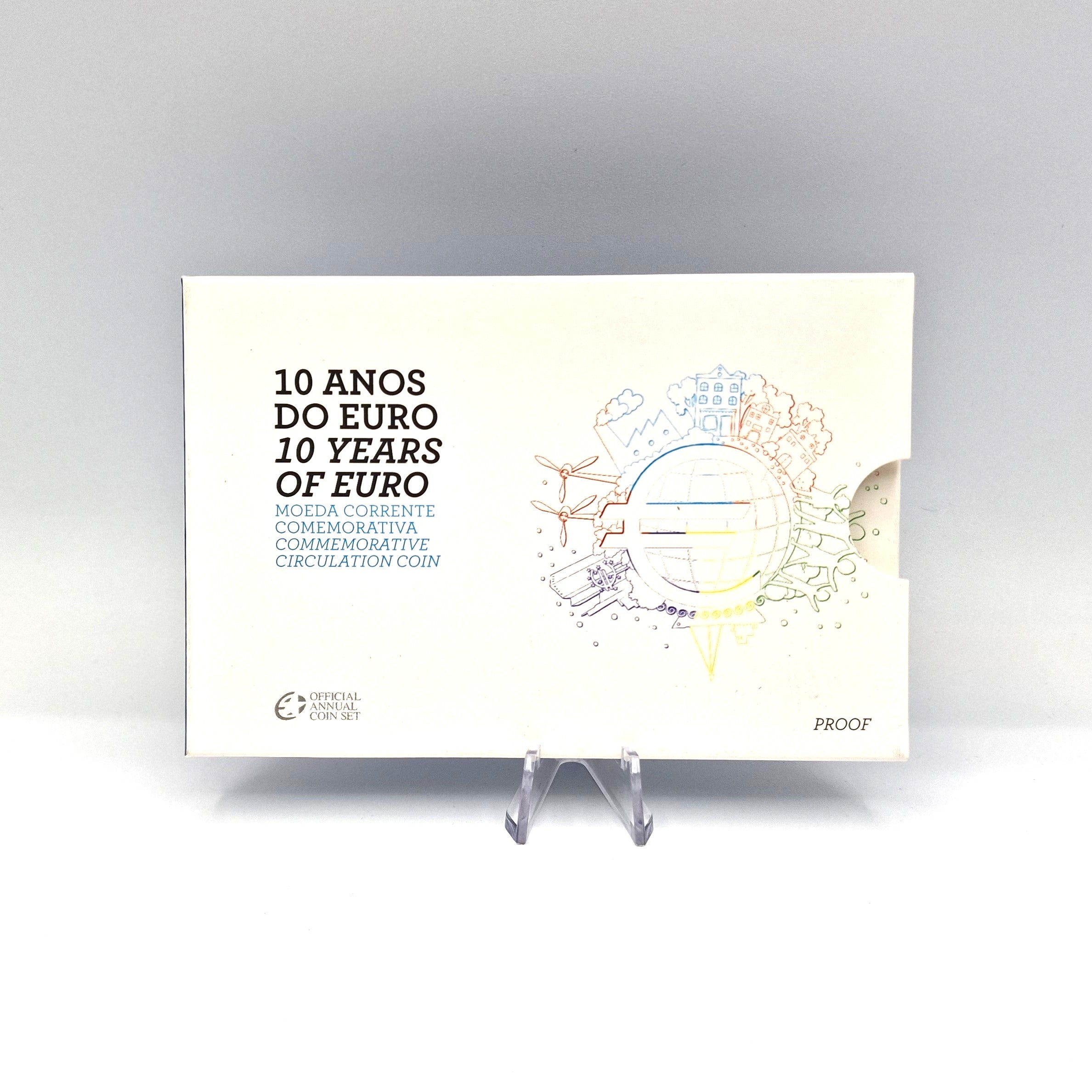 2012 10º Aniversário do Euro TYE - 2€ Portugal Proof